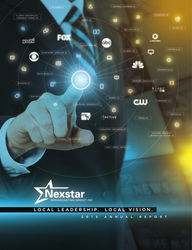 Thumbnail Nexstar Media Group
 Annual Report 2015