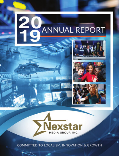 Thumbnail Nexstar Media Group
 Annual Report 2019