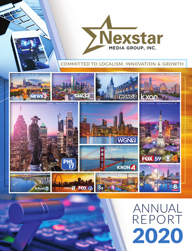 Thumbnail Nexstar Media Group
 Annual Report 2020