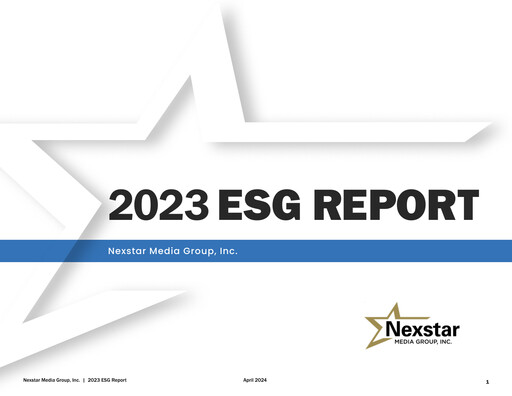 Thumbnail Nexstar Media Group
 ESG Report 2023