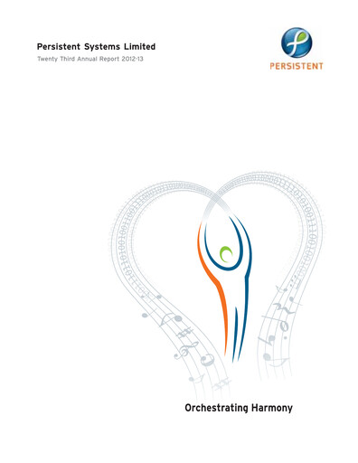 Thumbnail Persistent Systems
 Annual Report 2012-2013