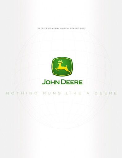 Thumbnail Deere & Company (John Deere) Annual Report 2001