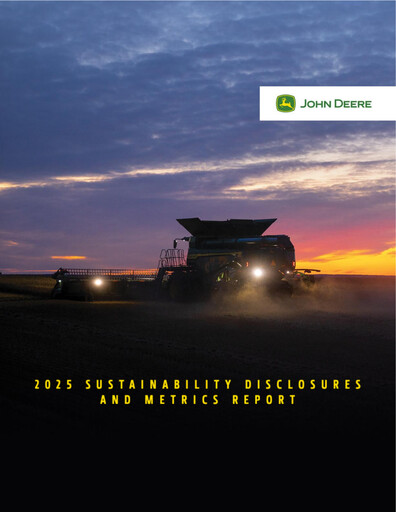 Thumbnail Deere & Company (John Deere) ESG Report 2025