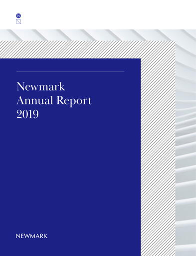 Thumbnail Newmark Annual Report 2019