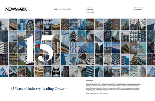 Thumbnail Newmark Annual Report 2025