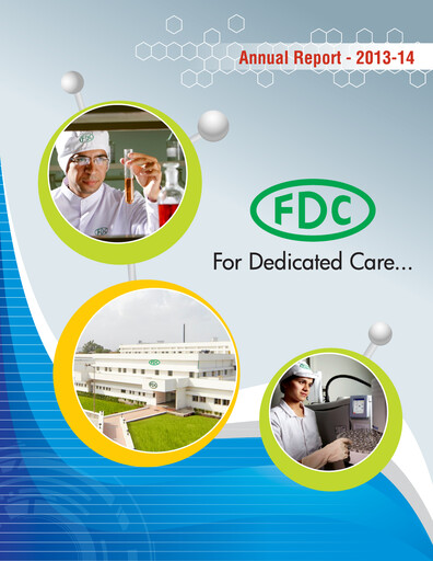 Thumbnail FDC India Annual Report 2013-2014