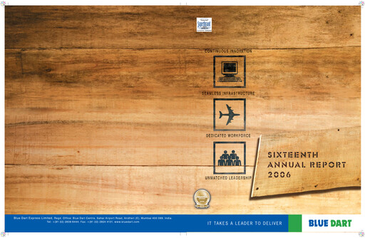 Thumbnail Blue Dart Express
 Annual Report 2006