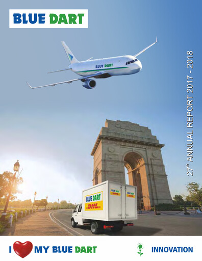 Thumbnail Blue Dart Express
 Annual Report 2017-2018