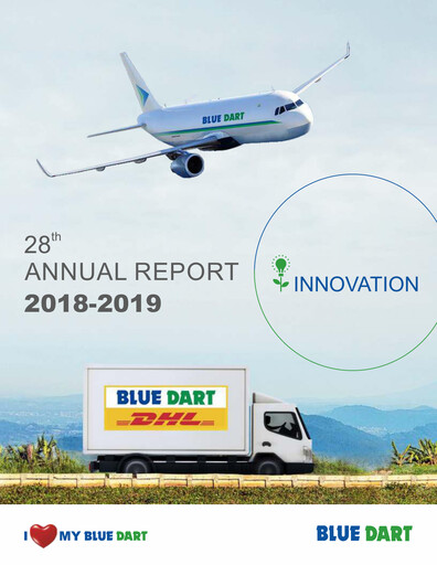Thumbnail Blue Dart Express
 Annual Report 2018-2019