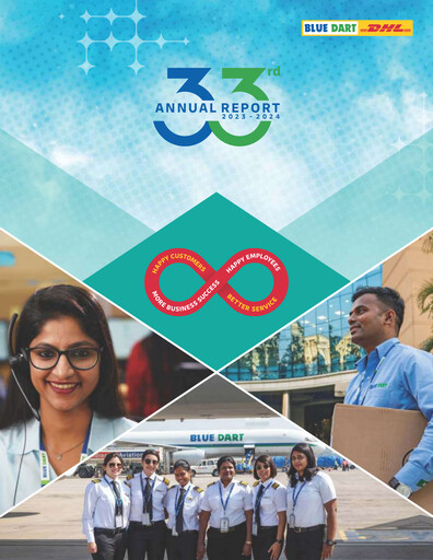 Thumbnail Blue Dart Express
 Annual Report 2023-2024