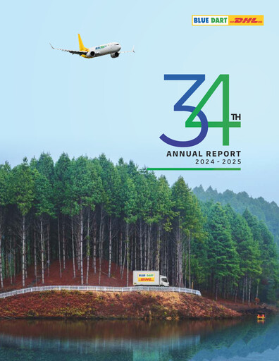 Thumbnail Blue Dart Express
 Annual Report 2024-2025