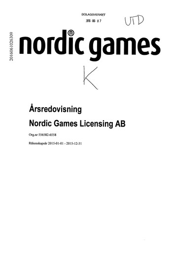 Thumbnail Embracer Group Annual Report 2016