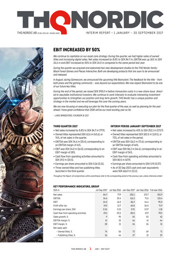 Thumbnail Embracer Group Financial Statement 2017-9m