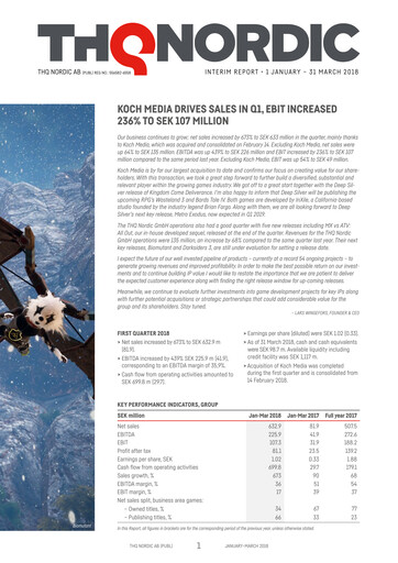 Thumbnail Embracer Group Financial Statement 2018-q1