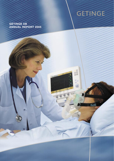 Vorschaubild Getinge Jahresbericht 2005