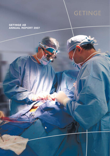 Vorschaubild Getinge Jahresbericht 2007