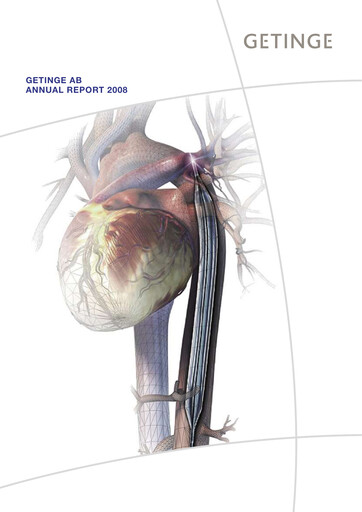 Vorschaubild Getinge Jahresbericht 2008