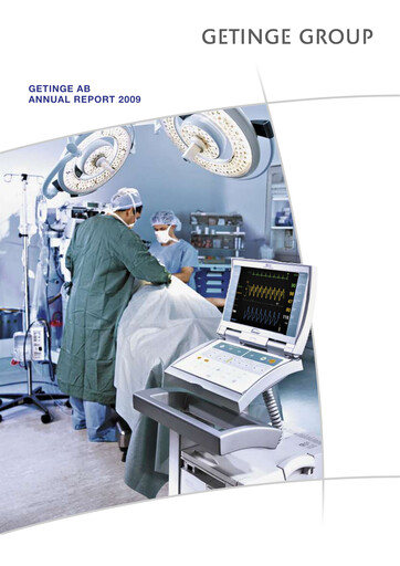 Vorschaubild Getinge Jahresbericht 2009