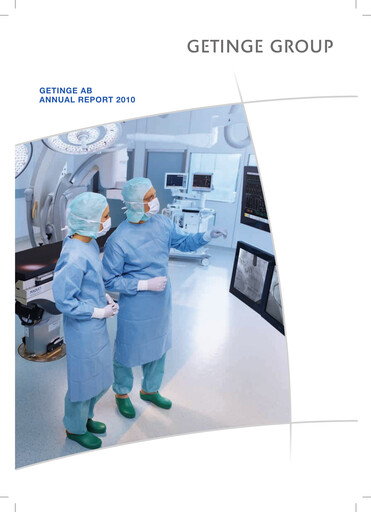 Vorschaubild Getinge Jahresbericht 2010