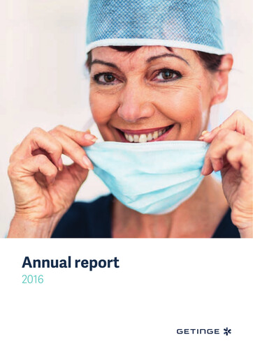 Vorschaubild Getinge Jahresbericht 2016