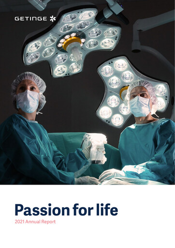 Vorschaubild Getinge Jahresbericht 2021