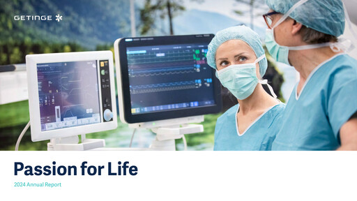 Vorschaubild Getinge Jahresbericht 2024