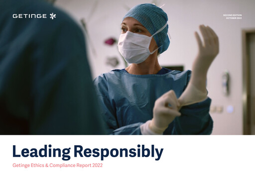 Vorschaubild Getinge ESG-Bericht 2022