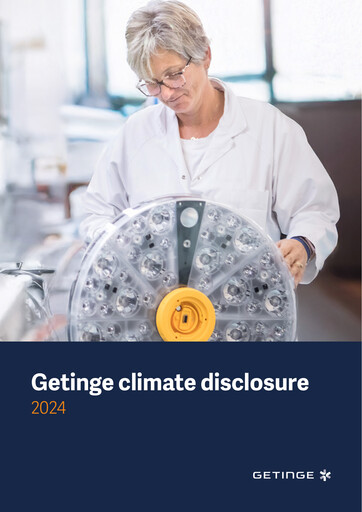 Vorschaubild Getinge ESG-Bericht 2024