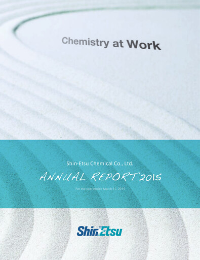 Thumbnail Shin-Etsu Chemical Annual Report 2015