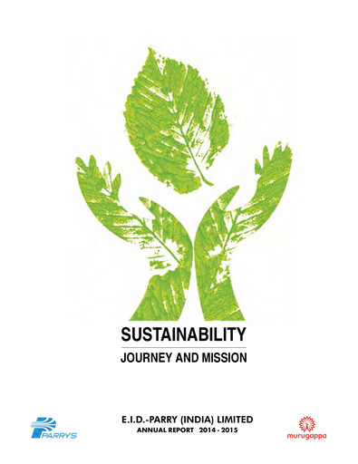 Thumbnail East India Distilleries Parry Annual Report 2014-2015