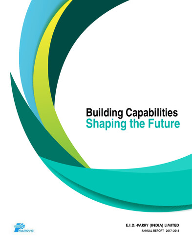 Thumbnail East India Distilleries Parry Annual Report 2017-2018