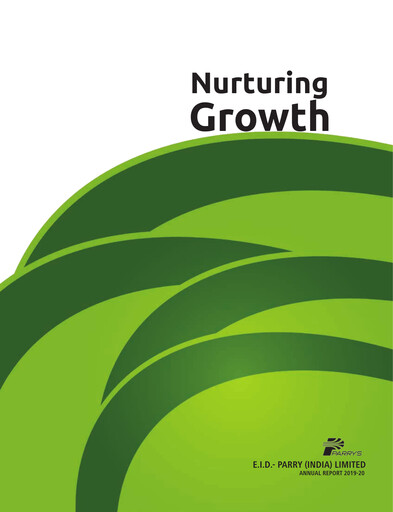 Thumbnail East India Distilleries Parry Annual Report 2019-2020