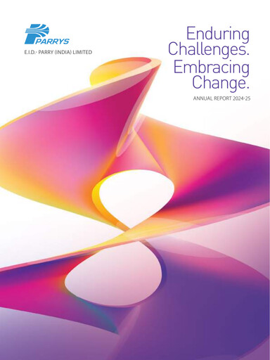 Thumbnail East India Distilleries Parry Annual Report 2024-2025