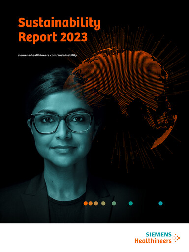 Thumbnail Siemens Healthineers Sustainability Report 2023