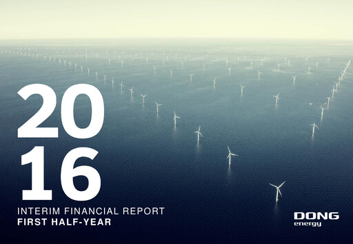 Thumbnail Ørsted Half-year Report 2016-h1