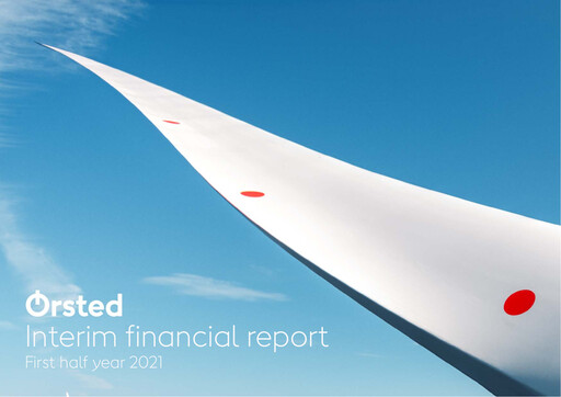 Thumbnail Ørsted Half-year Report 2021-h1