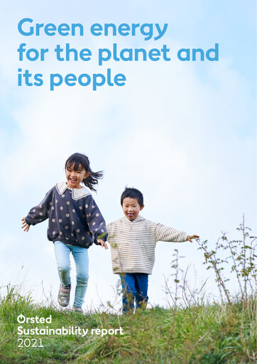 Thumbnail Ørsted Sustainability Report 2021