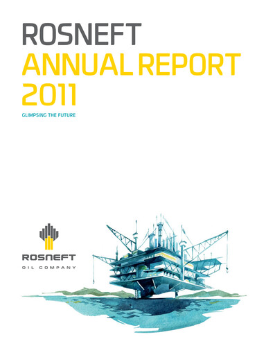 Miniature Rosneft Rapport annuel 2011