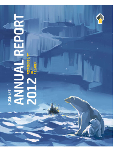 Miniature Rosneft Rapport annuel 2012