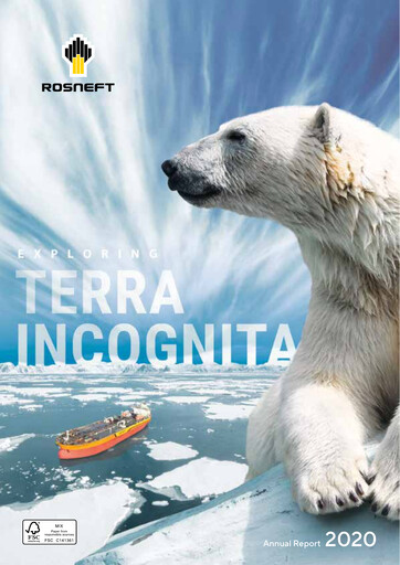 Miniature Rosneft Rapport annuel 2020