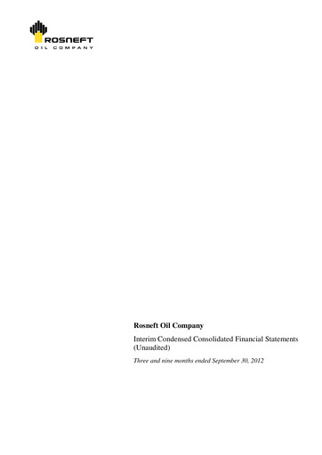 Thumbnail Rosneft Financial Statement 2012-9m