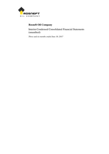 Thumbnail Rosneft Financial Statement 2017-h1