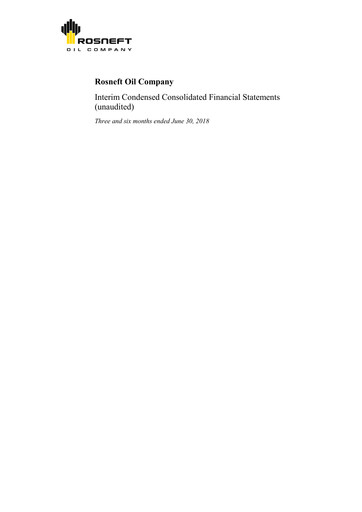 Thumbnail Rosneft Financial Statement 2018-h1