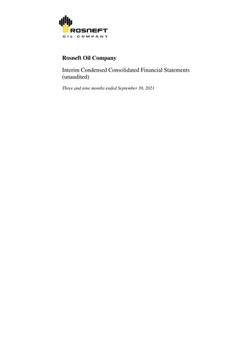 Thumbnail Rosneft Financial Statement 2021-9m