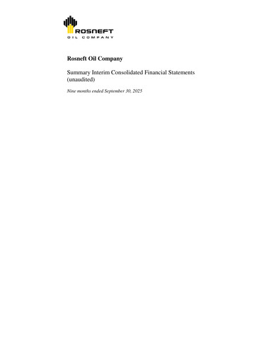 Thumbnail Rosneft Financial Statement 2025-9m