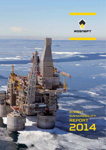 Thumbnail Rosneft Sustainability Report 2014