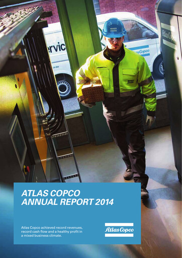 Thumbnail Atlas Copco
 Annual Report 2014