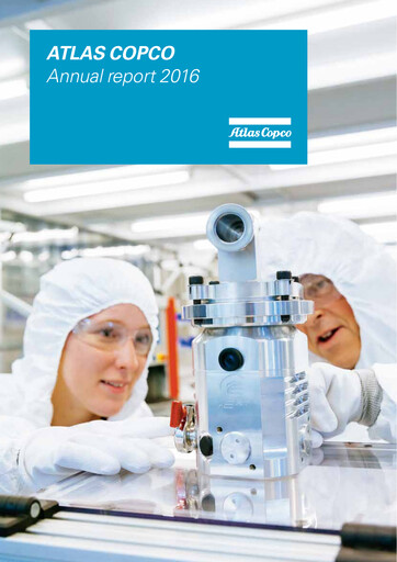 Thumbnail Atlas Copco
 Annual Report 2016