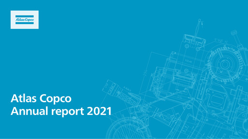 Miniature Atlas Copco
 Rapport annuel 2021