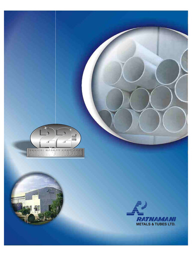 Thumbnail Ratnamani Metals & Tubes Annual Report 2005-2006